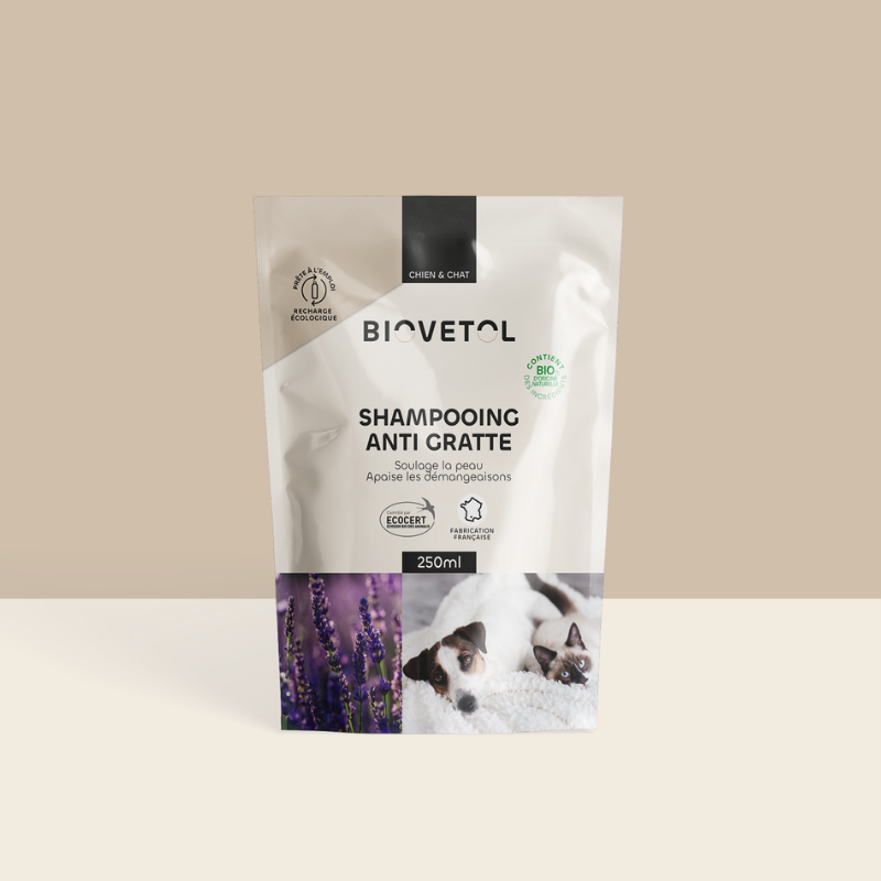 Recharge Shampooing Anti-gratte bio