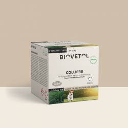 6 Colliers insectifuges - Petit Chien