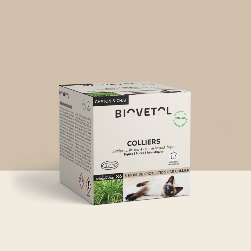 6 Colliers insectifuges - Chat