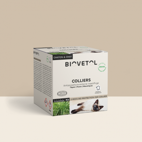 6 Colliers insectifuges - Chat
