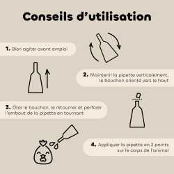 12 Pipettes insectifuges - Basse-cour Bio