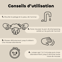 Shampooing solide anti-gratte bio