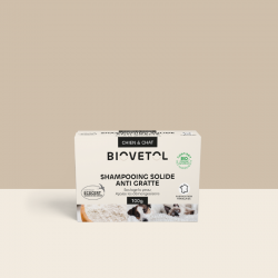 Shampooing solide anti-gratte bio