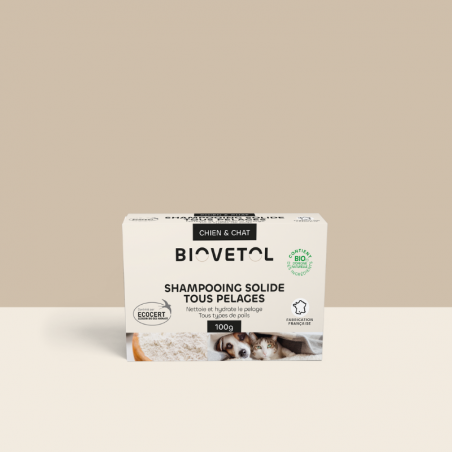 Shampooing solide Tous Pelages bio