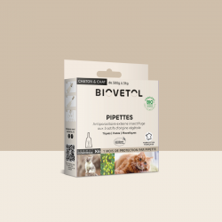 6 Pipettes insectifuges - Chaton / Chat bio