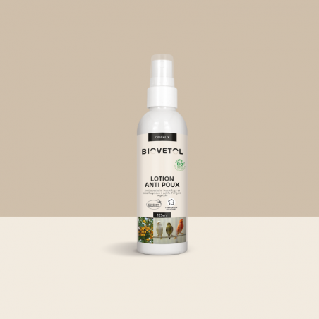 Lotion anti-poux oiseaux bio