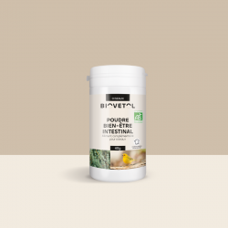 Poudre bien-être intestinal oiseaux bio