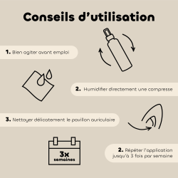 Lotion oreilles rongeurs et petits mammifères bio