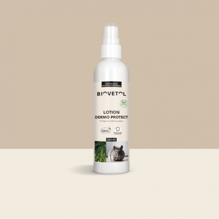 Lotion Dermo'protect rongeurs et petits mammifères bio