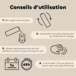 Poudre anti-insectes rongeurs et petits mammifères bio