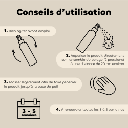 Lotion anti-insectes rongeurs et petits mammifères bio