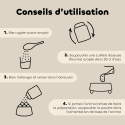 Poudre Bien-être Intestinal rongeurs et petits mammifères bio