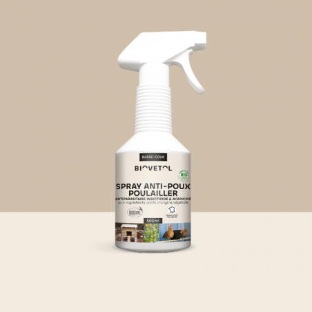 Spray Anti-poux Poulailler bio