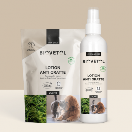 Pack Lotion Anti-gratte + recharge