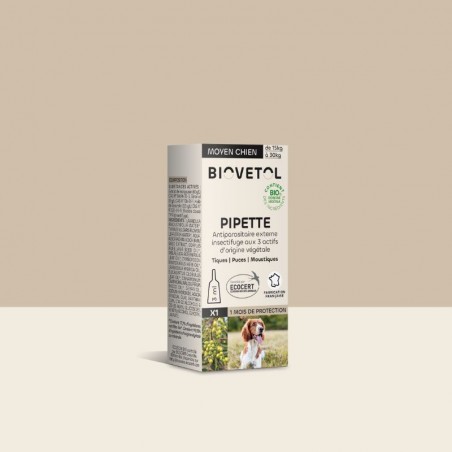 1 Pipette insectifuges - Moyen Chien bio