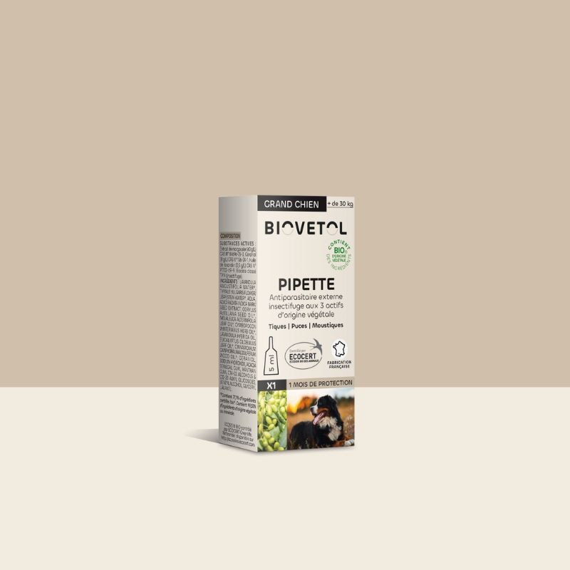 6 Pipettes insectifuges - Grand Chien bio*